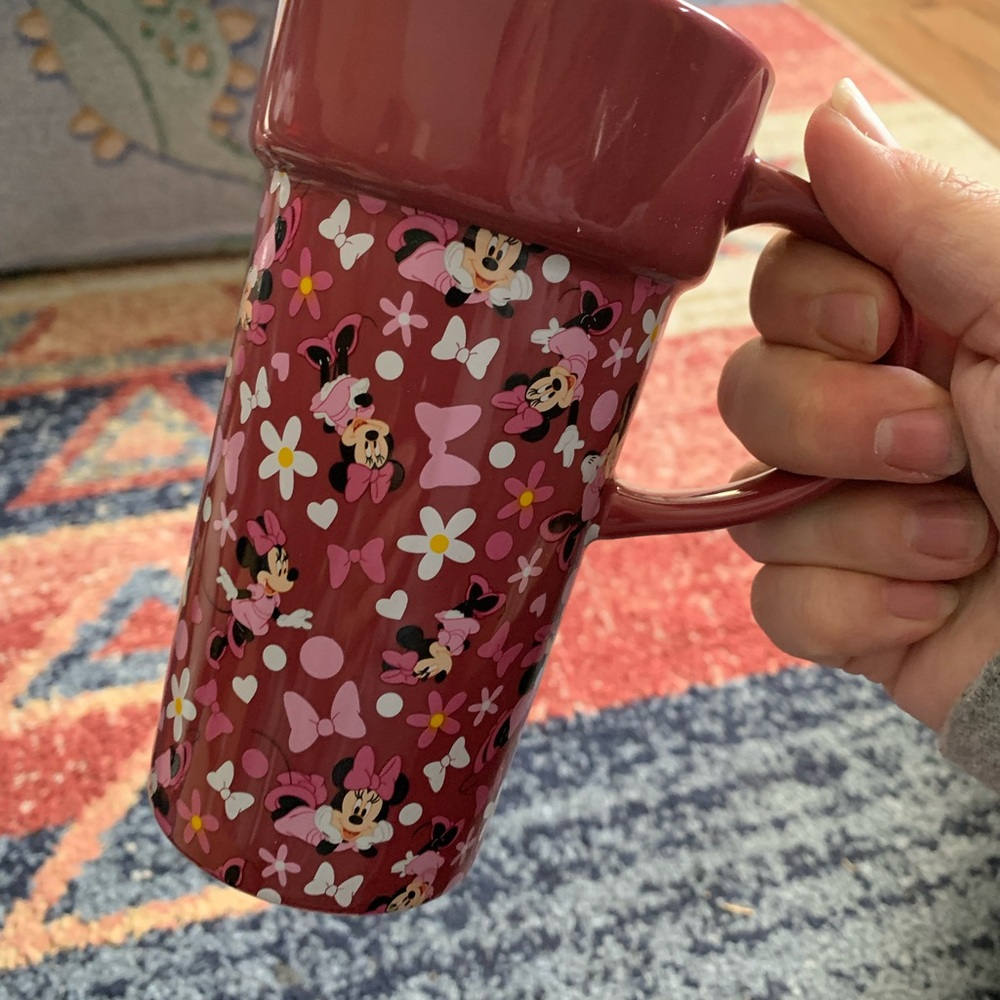 Minnie Mouse Floral Travel Mug